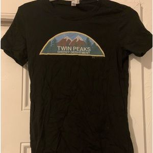 Tein Peaks Sheriff Department T-Shirt Medium NWOT